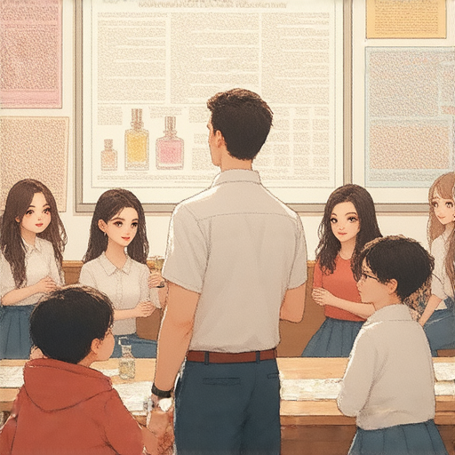 「探索香精的奧秘！立刻預約外籍老師，提升你的英語表達！」