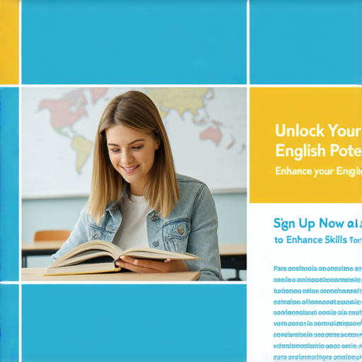 「解鎖你的英文潛力！專屬外籍老師一對一教學，立即報名！」