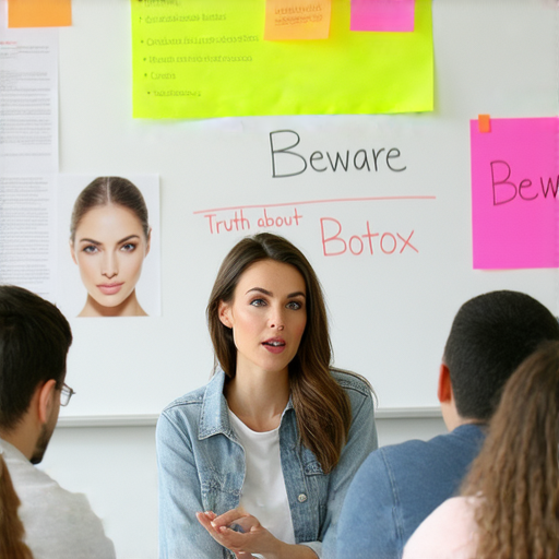 「警惕！肉毒素真相大公開，外籍英文老師教你如何看懂！立即報名學習！」