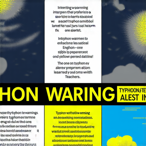 「颱風來襲！如何用英文解讀最新警報？快來一對一外籍老師學習！」