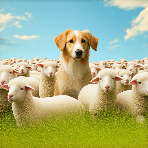 「學習英語如同牧羊犬守護羊群，立刻了解我們的外籍教師服務！」