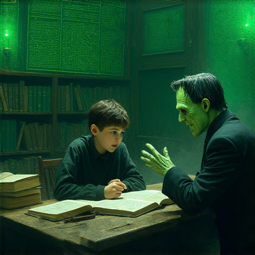 《科學怪人：探索學習英文的神秘世界，立即報名外籍老師一對一教學！》