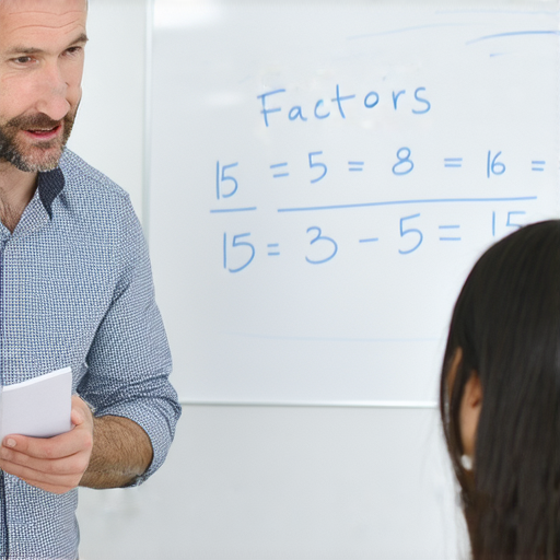 「揭開數學的奧秘！外籍英文老師一對一教學，助你輕鬆掌握約數！」