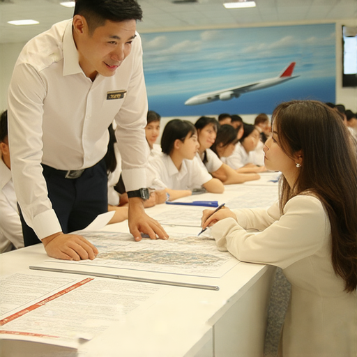 "解鎖空乘英語技巧！立即體驗我們的外籍專家一對一教學！"