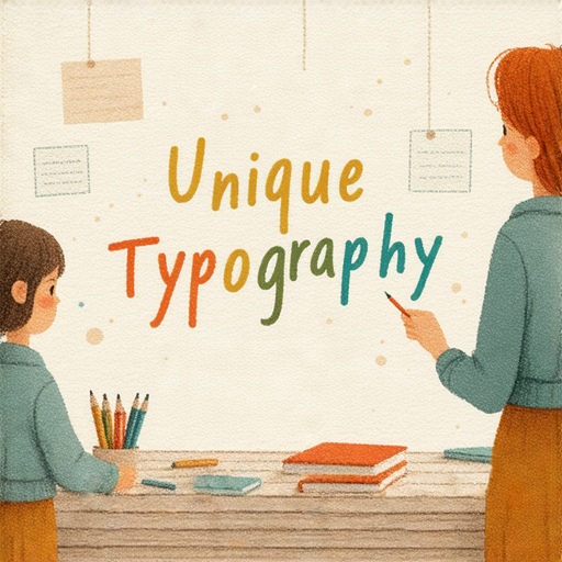 「探索特殊英文字體的魅力！立即體驗外籍老師一對一教學！」