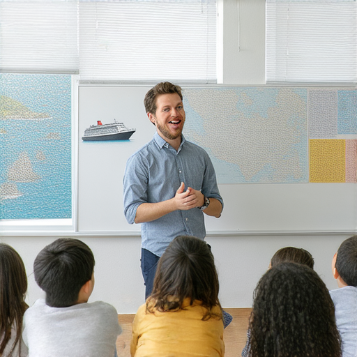 「探索郵輪的奧秘！加入我們的外籍英文老師一起學習！」