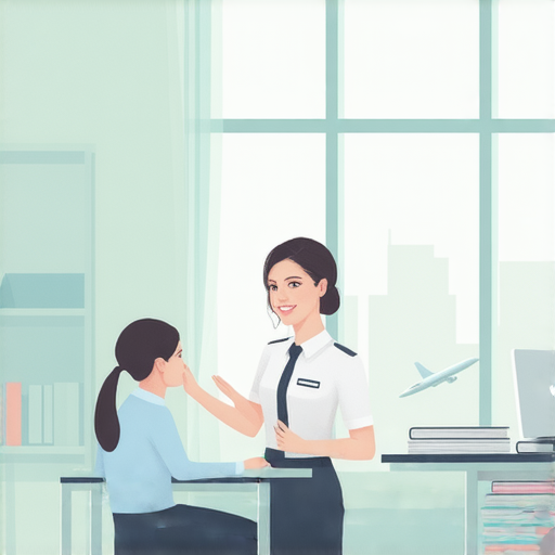 「想成為空中服務員？掌握流利英文，立即報名我們的外籍老師一對一教學！」