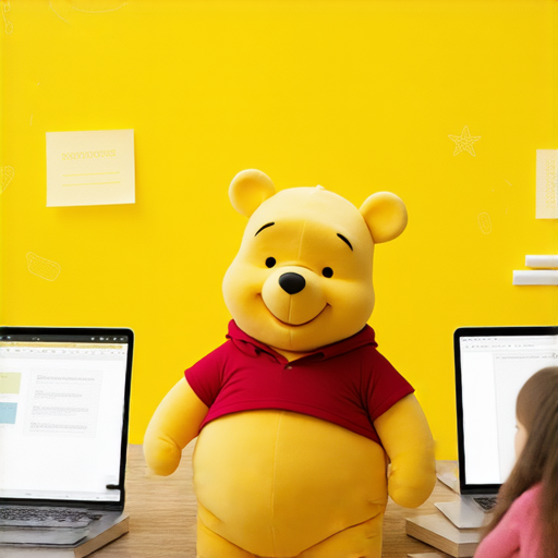 「探索維尼熊的英語秘訣，與外籍老師一對一學習，立即報名！難以置信的英語進步等你來發現！」