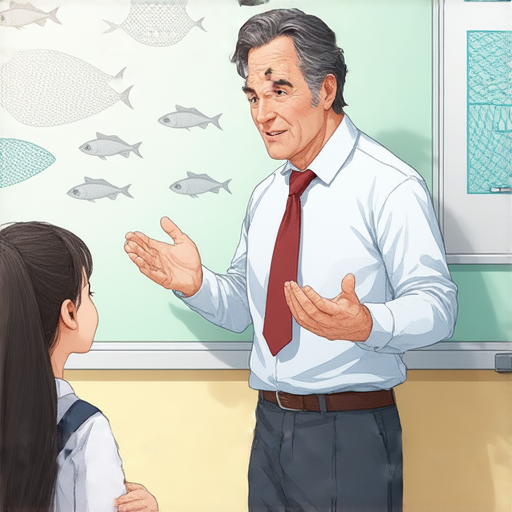 「解開魚網的奧秘！立即體驗我們的外籍英文老師一對一教學！」