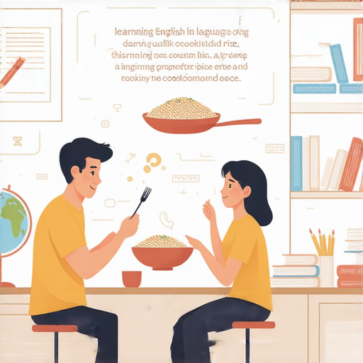 「學英語如炒飯：一步一步讓你流利！立即體驗外籍老師一對一教學！」