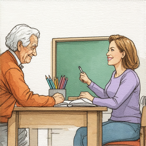 「腦退化的秘密：如何藉由學英文抗擊衰退？立即了解外籍老師一對一教學！」