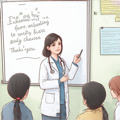 感謝醫生的信，學會如何用英文表達！立即了解我們的外籍老師一對一教學服務！