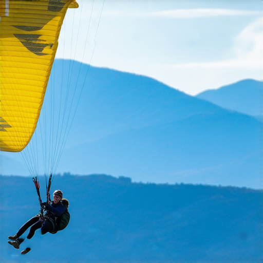 「滑翔傘的魅力與挑戰：與外籍老師一對一學英文，讓你的冒險更精彩！」