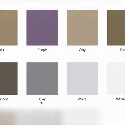 常見顏色的英文翻譯探討：卡其紫色灰色肉色白色及特色分享