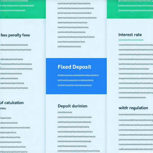 定期存款及相關英文術語解析與試用期罰款說明
