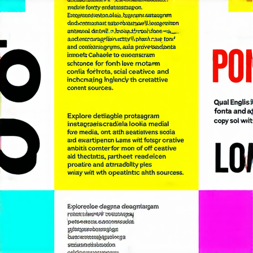 探索英文IG字體與文案的創意來源與發音規則