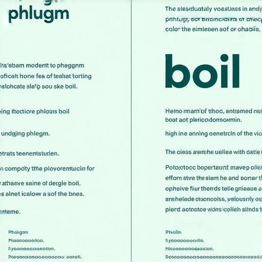 分析痰的英文表達與煎的英文用法探討