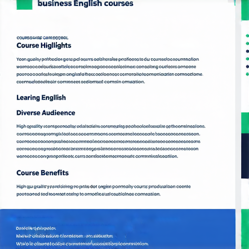 提升職場競爭力的商業英語課程與商務英語課程選擇指南