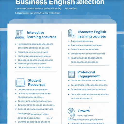 提升專業技能的商業英語課程與商務英語課程選擇指南