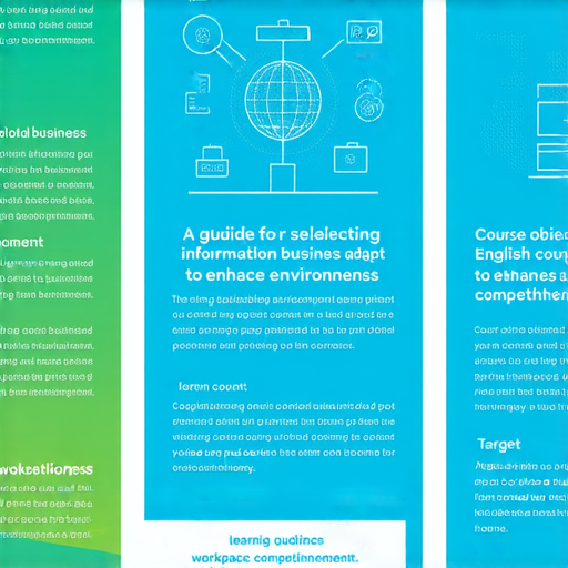 提升職場競爭力的商業英語課程與商務英語課程選擇指南