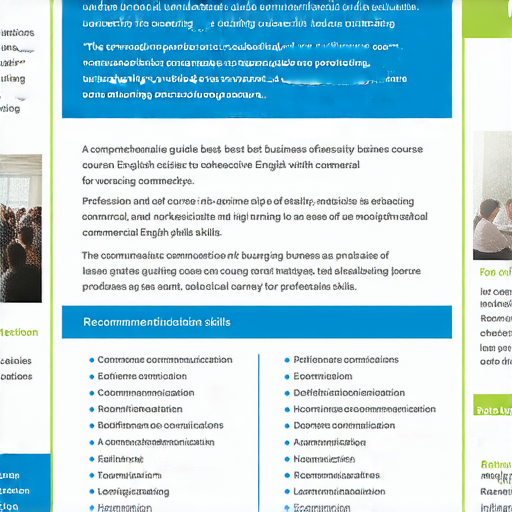 提升商業英語能力的最佳商務英語課程選擇指南
