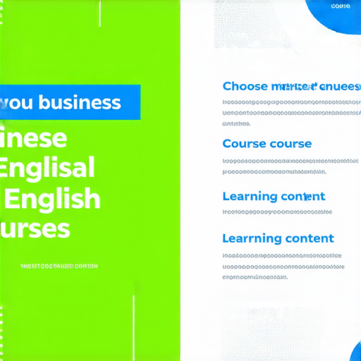 提升職場競爭力的商業英語課程與商務英語課程選擇指南