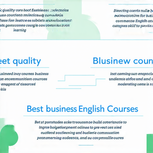 提升商業英語能力的最佳商務英語課程推薦