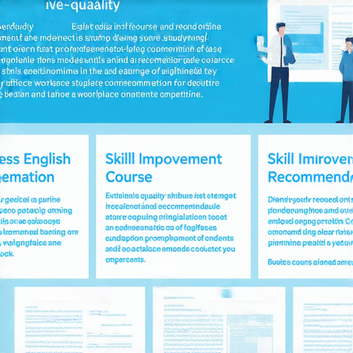 提升職場競爭力的商業英語課程推薦與商務英語課程學習技巧