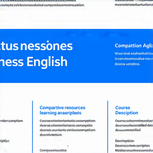 提升專業能力的商業英語課程與商務英語課程選擇指南