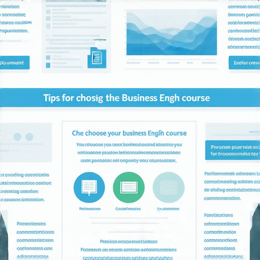 提升商業技能選擇最佳商業英語課程和商務英語課程的秘訣